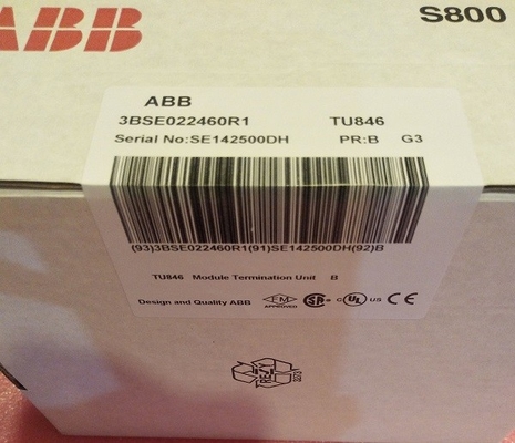 ABB TU846 3BSE022460R1 Advant 800xA Unterstützung von redundanten E/A. vertikale Montage von Modulen