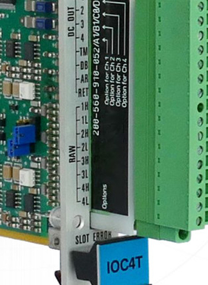 IOC4T 200-560-000-111 I/O-Karte fungiert als Signal-Schnittstelle für Maschinenschutz und Grundzustandsüberwachung