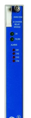 Bently Nevada 3500/32 125712-01 4-Kanal-Relee-Modul mit Alarmantrieb