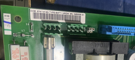 ABB SAFT 110 POW 57411414 Stromversorgung auf Lager Neues