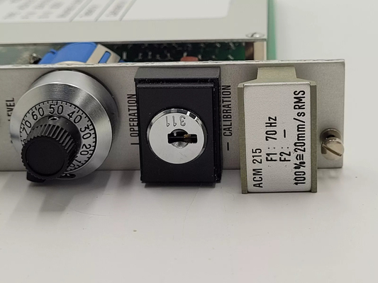ACM215 204-215-000-101 Kalibratormodul In Lager Vibrationsüberwachungssystemmodul