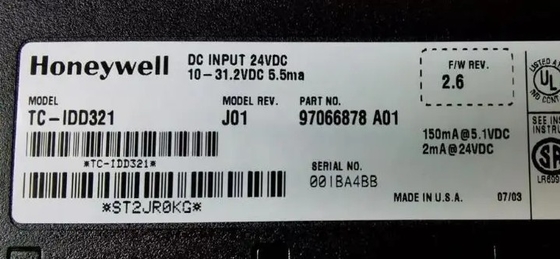 TC-IDD321 Honeywell C200 PLC Modul Experion LS I/O Spezifikationen