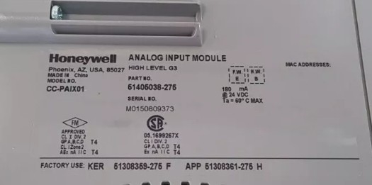 CC-PAIX01 Honeywell-Analog-Eingangsmodule für PLC-Module