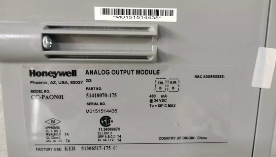 CC-PAON01 Honeywell-Analog-Ausgangsmodul für das C300-Steuerungs-PLC-Modul