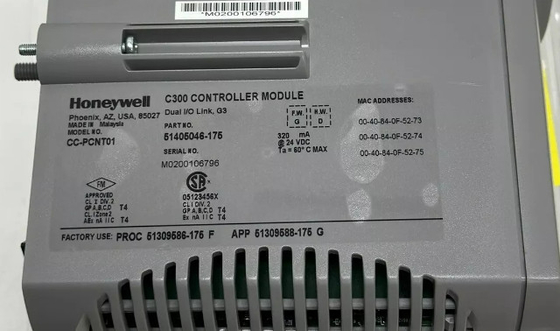 CC-PCNT01 Honeywell C300 Steuerungsmodul DCS Teile Steuerungsmodul