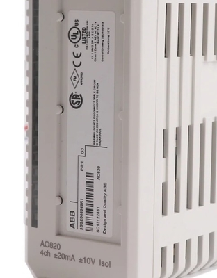 ABB AO820 3BSE008546R1 Analog-Ausgang 4 Kanäle Modul Neu auf Lager