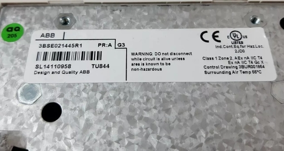 ABB TU844 3BSE021445R1 Redundant Module Termination Unit DCS Parts PLC Modul
