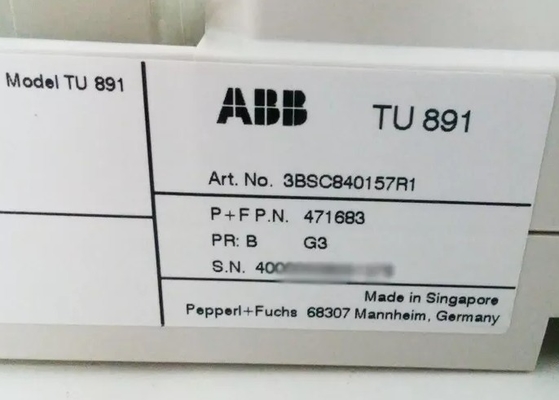ABB TU891 3BSC840157R1 Montage Endgerät PLC-Modul auf Lager