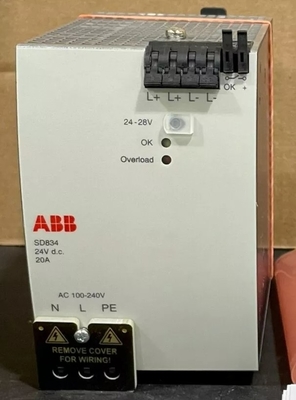 ABB SD834 3BSC610067R1 Stromversorgung S800 I/O Modul DCS Teile auf Lager
