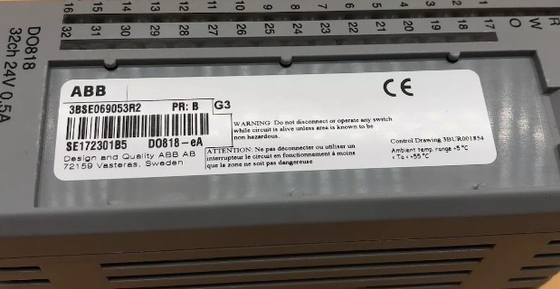 ABB DO818 3BSE069053R1 32 Kanal Digitale Ausgabe 24V Steuermodul auf Lager