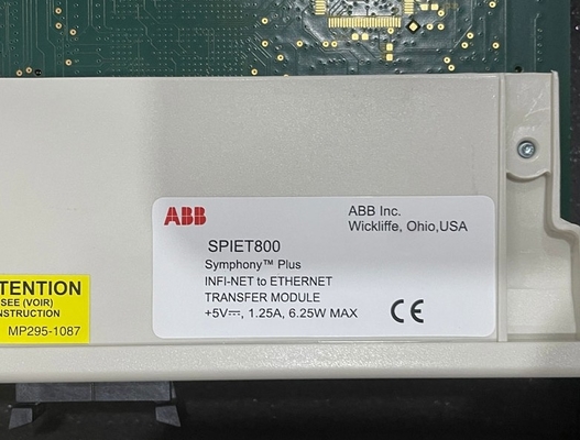 ABB SPIET800-INFI-Net Ethernet-KMU-Übertragungsmodul Kommunikationsmodul