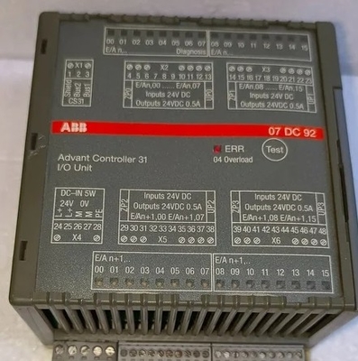 ABB 07DC92 GJR5252200R0101 Digitale I/O-Module für verteilte Automatisierung