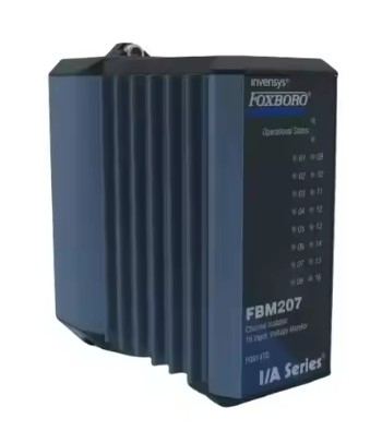 Foxboro FBM207 Spannungsmessgerät / Kontakt-Sinn-Eingangsmodule unterstützt 16 diskrete Eingangssignale