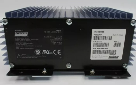 Foxboro P0922YU Standard 200 Serie Stromversorgung zur Verfügung stellen 24 V Gleichstrom zu Standard 200 Serie Basisplatten