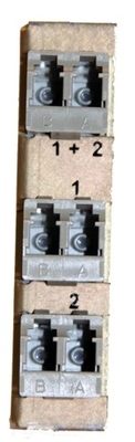 Foxboro P0926AH FIBER SPLITTER COMBINER Passive Glasfaserverteilungseinheit jeweils an die 2 Konzentratoren gerichtet