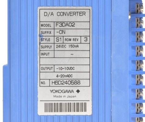 F3DA02-0NS1 YOKOGAWA Digital Analog Output Modul D/A Umrichter