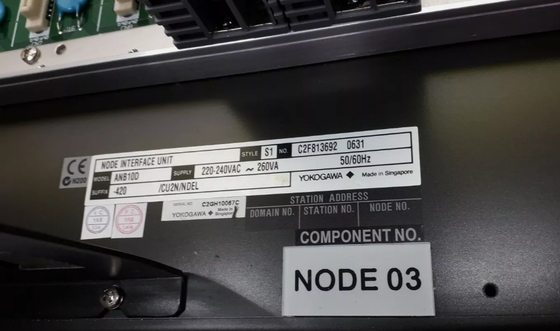 ANB10D-420 YOKOGAWA ESB Bus Knoten Einheiten Feldsteuerungseinheit N-IO/FIO System Analog I/O Signal Modul Doppel redundant