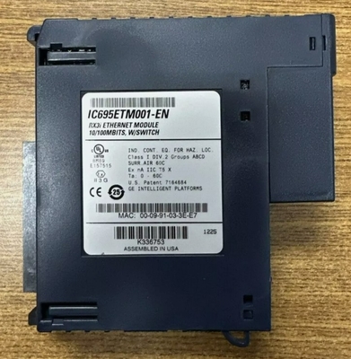 IC695ETM001 GE Ethernet-Schnittstellenmodul PACSystems RX3i Steuerung für ein Ethernet-Netzwerk