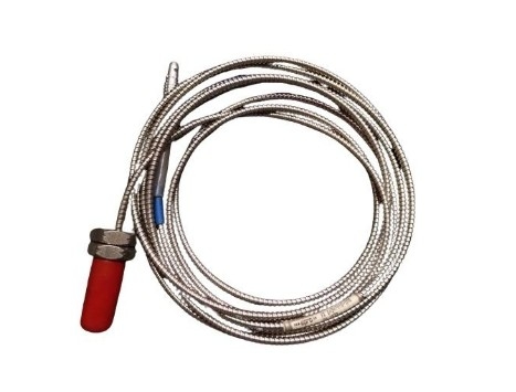 PR6424/010-100 EPRO M18 x 1,5 mit Metallschutzrohr 40 mm Hülsenlänge