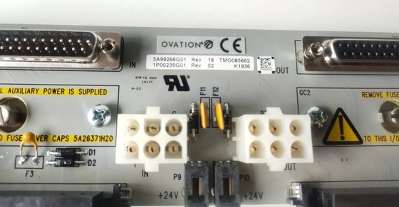 3A99266G01 Westinghouse Ovation Lokale Eingabe-Ausgabe-Übergangspaneel