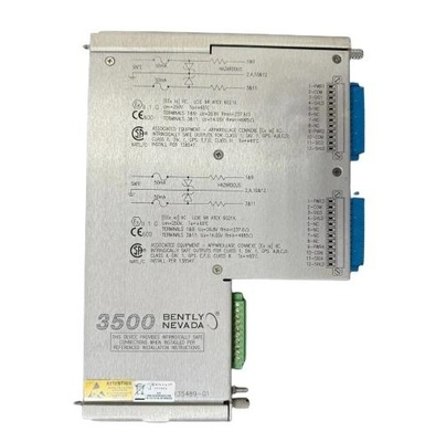 3500/42M-05-00 135489-02 Bently Nevada I/O Modul mit internen Barrieren