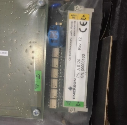 A6120 Emerson Case Erdbebenvibrationsmonitor