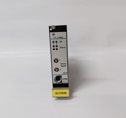 A6410 Emerson-Ventil- und Gehäuse-Erweiterungsmonitor für AMS 6500 Maschinengesundheitsmonitor