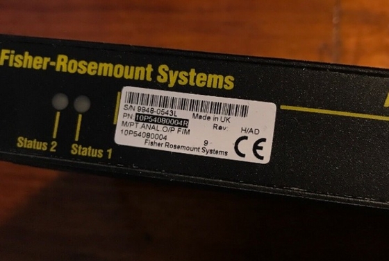 10P54080004 Emerson 16-Punkte-Analog-Ausgabe-Feld-Schnittstellenmodul