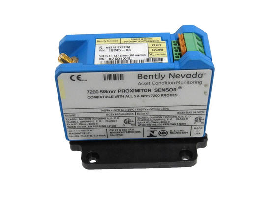 18745-03 Bently Nevada 7200 XL 5 und 8 MM Proximitor Sensor Systeme