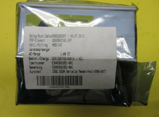 DSQC633A 3HAC031851-001 ABB SMB Serienmessplatte