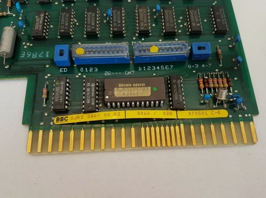 07XS01 GJR2280700R3 ABB Karte Programm PLC Modulsteuerungssystem