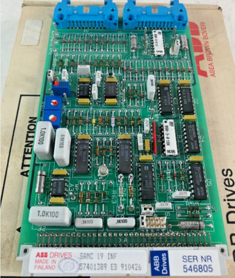 SAMC 19 INF 57401389 ABB Mikroprozessor-Schnittstellenkarte