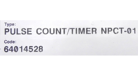 NPCT-01 64014528 ABB Pulszähler