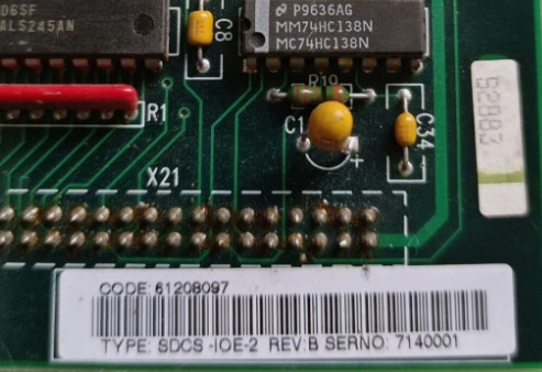 SDCS-IOE-2C 64018019 ABB MESSPLATINE