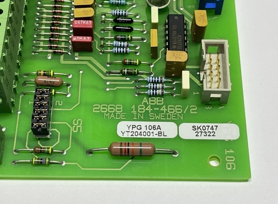 YPG106A YT204001-BL ABB Analog-Eingangsterminal