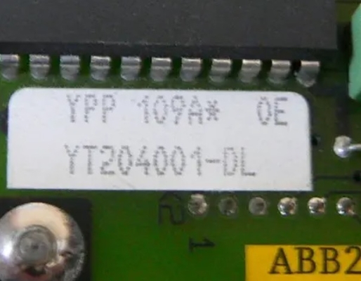YPP109A YT204001-HS ABB Geschwindigkeitsregelung ​​Platine