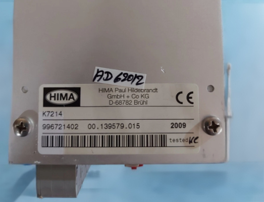 K7214 HIMA-Steuerelement