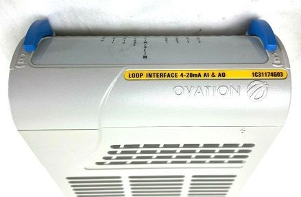1C31174G03 Westinghouse Ovation PLC Loop Interface Module LOOP INTERFACE 4-20MA AI & AO NSNP