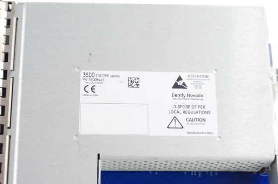 Bently Nevada 3500/42E Erweiterter Vibrationsmonitor Modul 4-Kanal-Monitor mit API 670 Standards konform