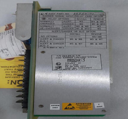 Bently Nevada 88984-01 Internal Barriers Signal Input Relay Karte