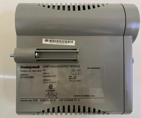 Honeywell CC-PAOH01 16-Kanal-Hochleistungs-HART-Analog-Ausgangsmodul für analoge Signale von 4-20mA