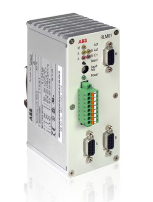 ABB RLM01 PROFIBUS-Redundanz-Link-Modul mit redundantem PROFIBUS DP-Signalverstärker und automatischer Leitungsumschaltung