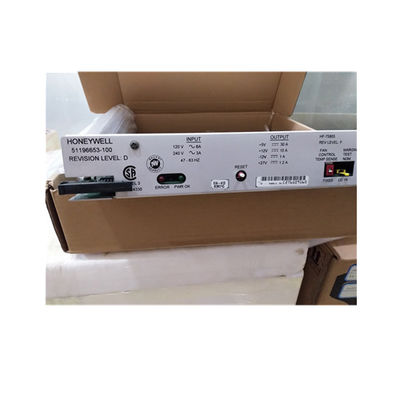 51196653 200 Honeywell DCS TDC 3000 fünf Schlitz-Datei-Stromversorgung