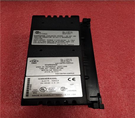 Genie-StromquelleIC660BBA026 GE Fanuc GE Analogeingabe Block 24 48VDC General Electric