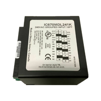 Input/Output 24VDC Feld IC670MDL640 GE Fanuc GE Position/negative getrennte Eingabeeinheit General Electric