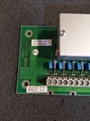 DSTA155P ABB S100 E/A-Abschlusseinheiten Anschlusseinheit SPS-Ersatzteile 3BSE018323R1​