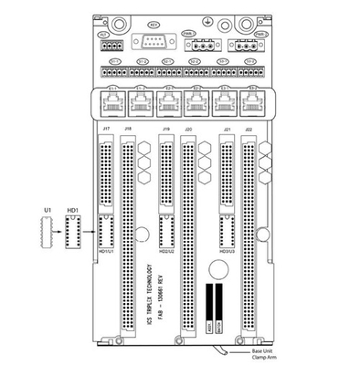 Prozessor-Basiseinheit AADvance-Prüfer PLC-DCS Rockwell Automation T9100 Rockwell ICS