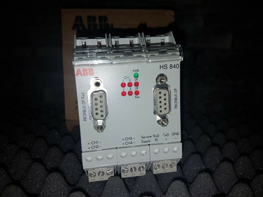 HS840 ABB PROFIBUS Kanal-Hauptstation des Gerät-4 mit Ersatzteilen 3BDH000307R0101 verbinden Redundanz PLC
