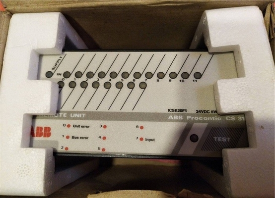 CS ICSK20F1 ABB Procontic 31 ICSK 20F1 Input-/Outputferneinheit CS31 Ersatzteile FPR3327101R1202 PLC