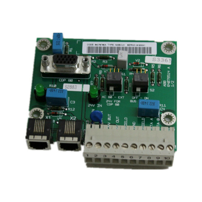 NMBC-01 ABB Reihen-Ersatzteile luftgekühlte Antriebe Modbus-Beendigungs-Einheit auf mehreren Laufwerken PLC Inverter-ACS600